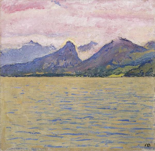 Koloman Moser Wolfgangsee oil painting image